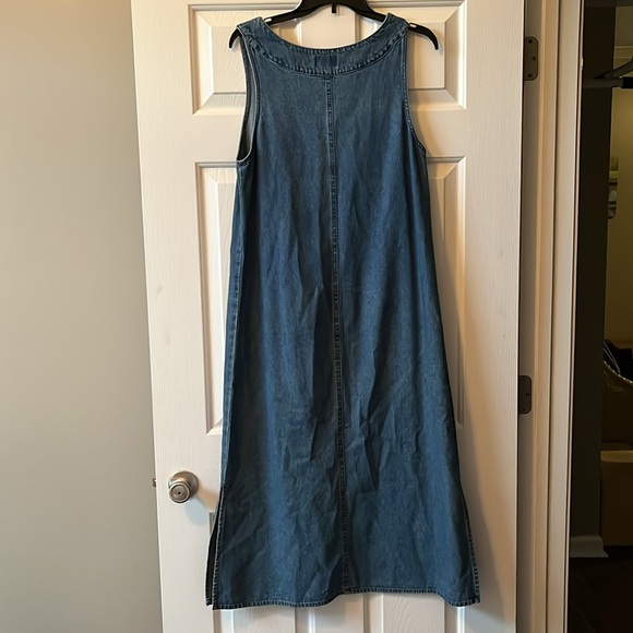 Vintage Agan Collection Denim Maxi Dress - Picture 4 of 4